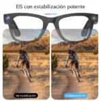 Gafas Inteligentes con IA M20S: Cámara 8MP, Asistente de Voz, Traducción IA, Música Bluetooth, Llamadas y Cancelación Inteligente de Ruido - Image 12
