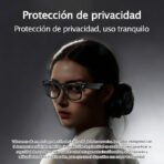 Gafas Inteligentes con IA M20S: Cámara 8MP, Asistente de Voz, Traducción IA, Música Bluetooth, Llamadas y Cancelación Inteligente de Ruido - Image 10
