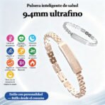 Pulsera Inteligente Mujer S2: Monitoreo del Sueño, Ritmo Cardíaco, Calorías y Múltiples Modos Deportivos