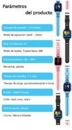Reloj inteligente infantil 4G Q11 con GPS, videollamadas, chat de voz y botón SOS - Image 10
