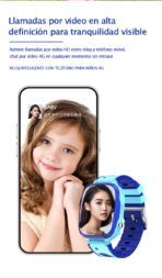 Reloj inteligente infantil 4G Q11 con GPS, videollamadas, chat de voz y botón SOS - Image 9