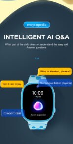 Reloj inteligente infantil 4G W19, con GPS, videollamadas, chat de voz y botón SOS - Image 4